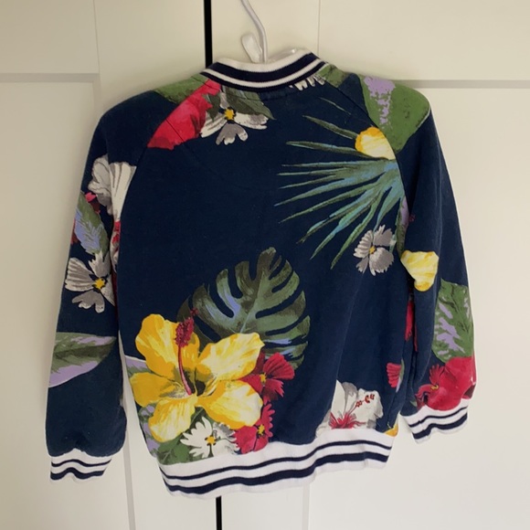 Zara girls bomber style jacket/shirt size 5 - Picture 3 of 4